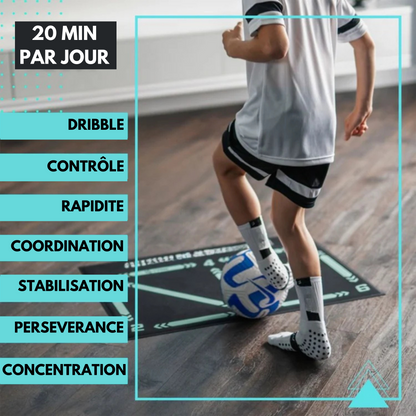 Pack Tapis d'entraînement + Exercices vidéo + Chaussettes